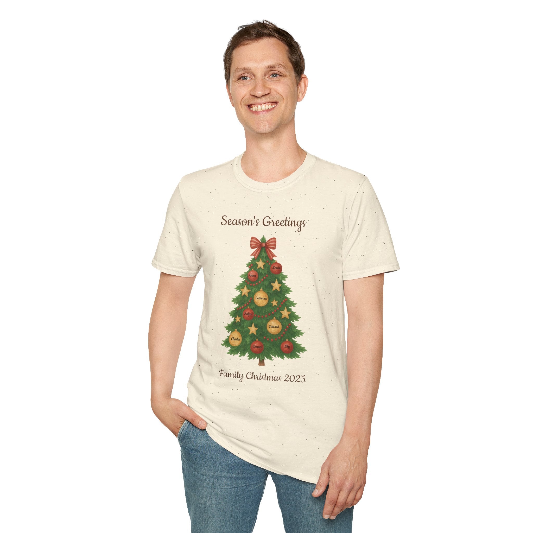 Unisex Softstyle T-Shirt christmas tree