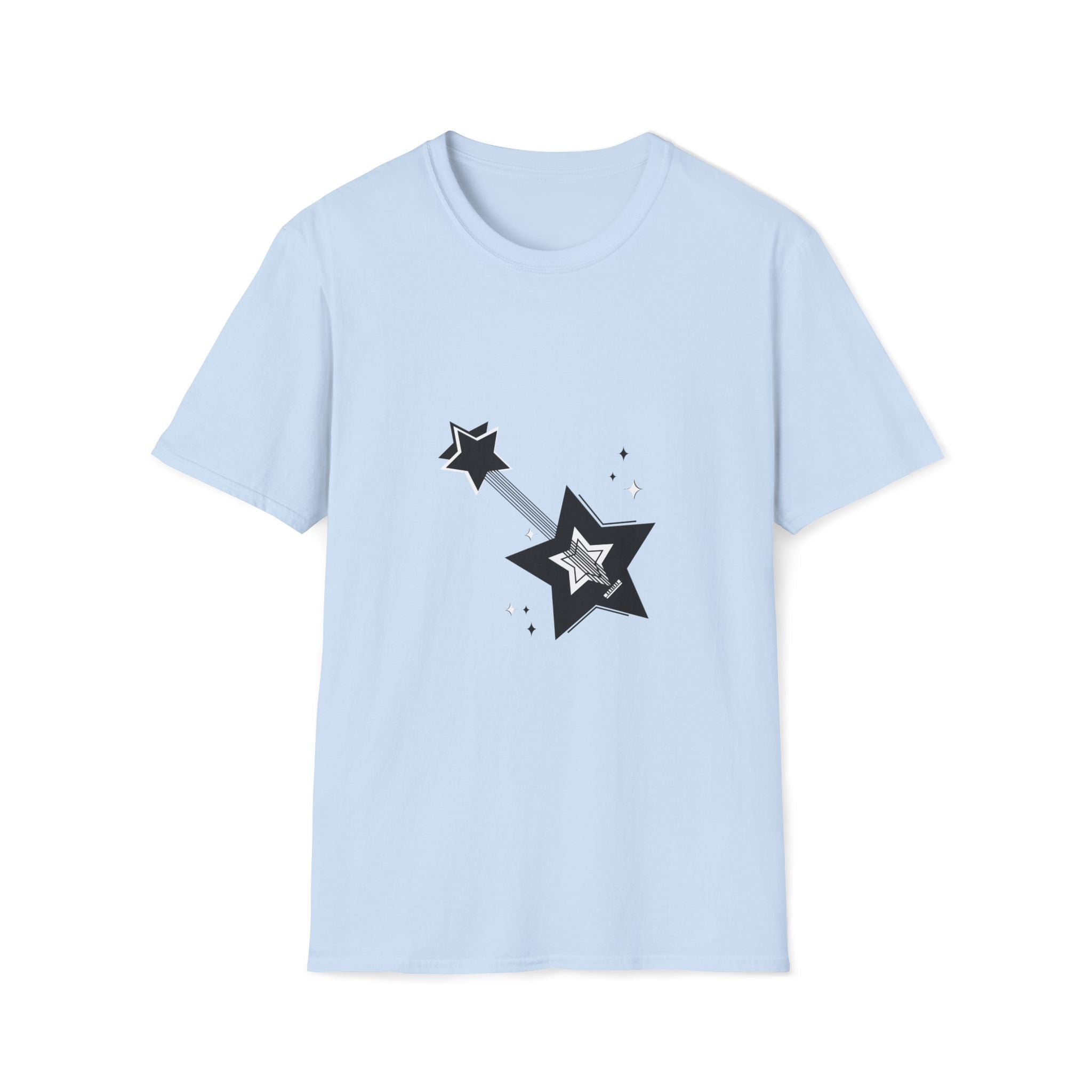 Playera T-Shirt unisex Guitarra de de estrella