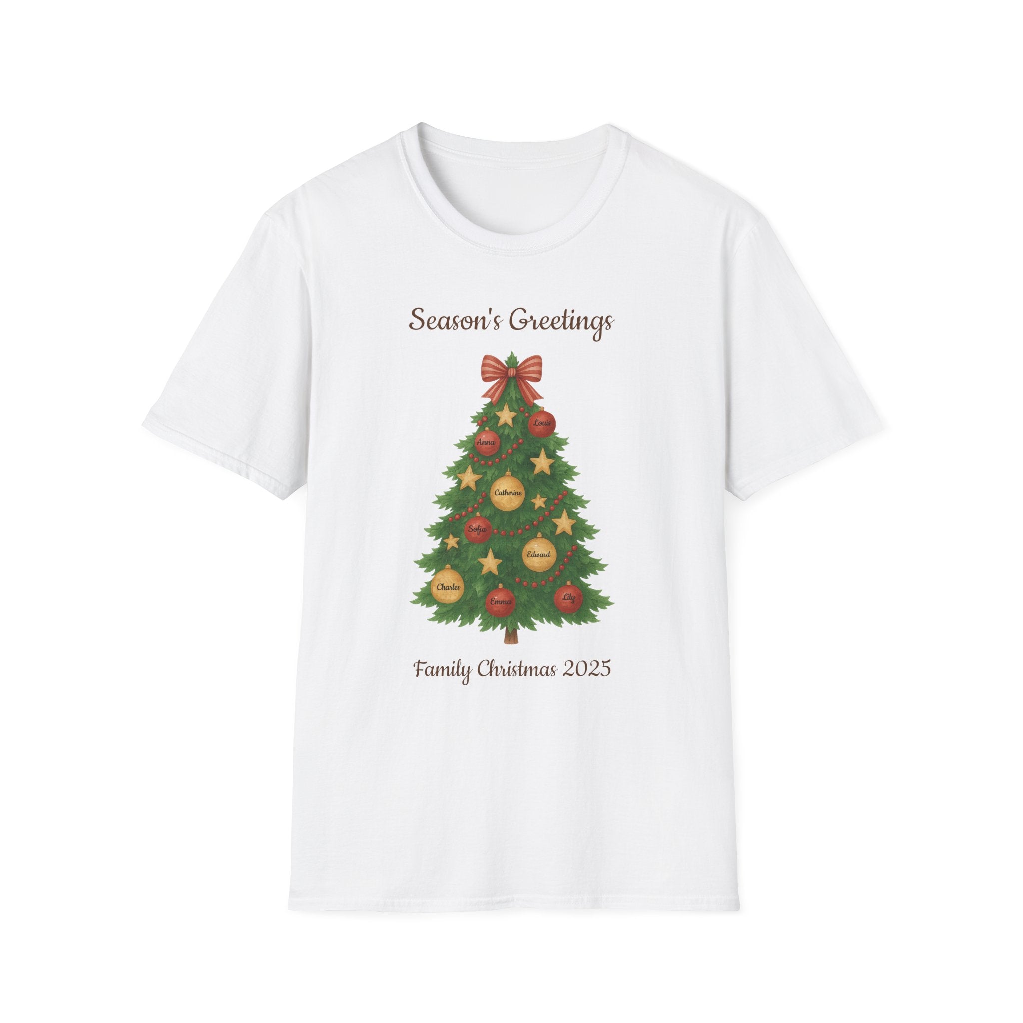Unisex Softstyle T-Shirt christmas tree
