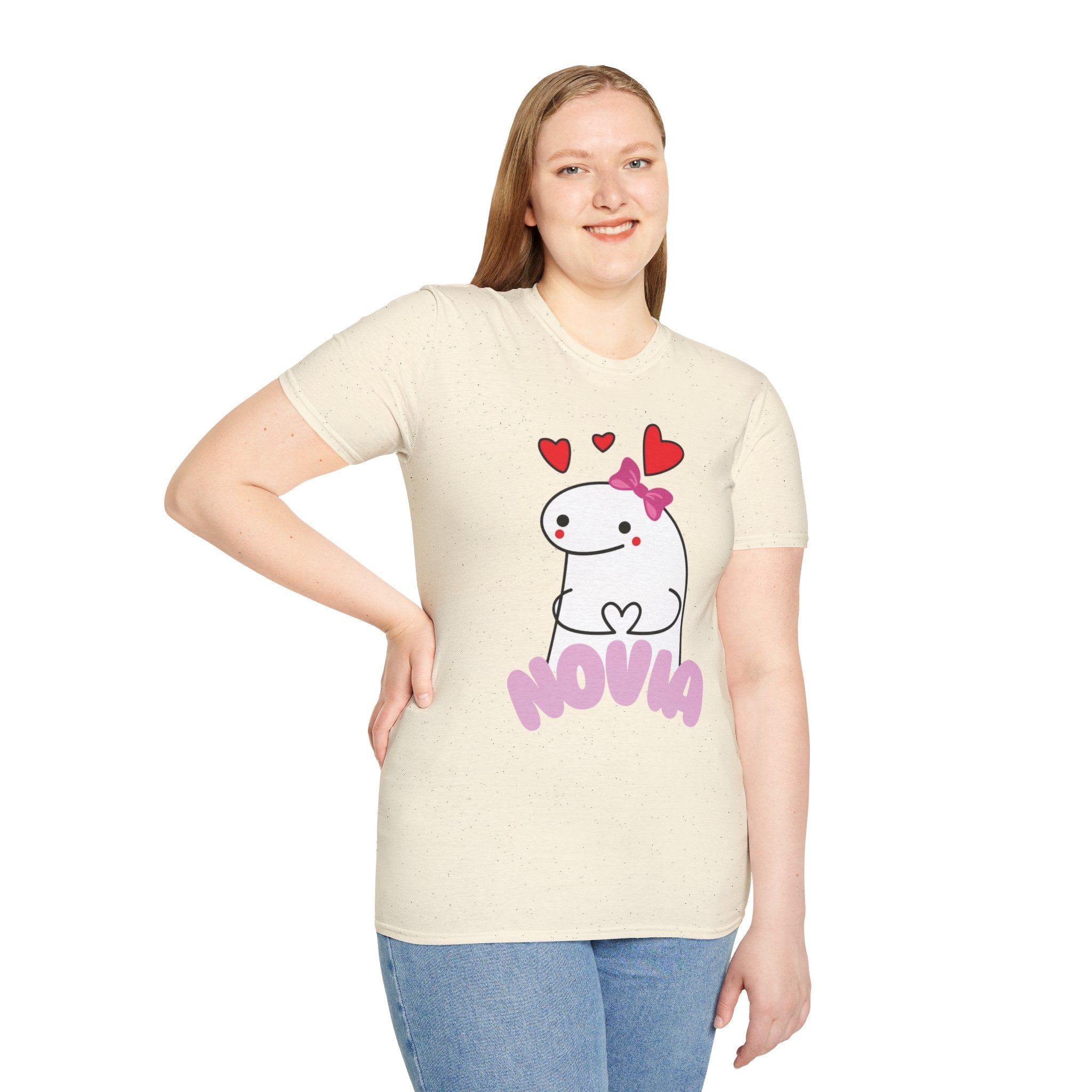 Playera para mujer novia meme vectorial