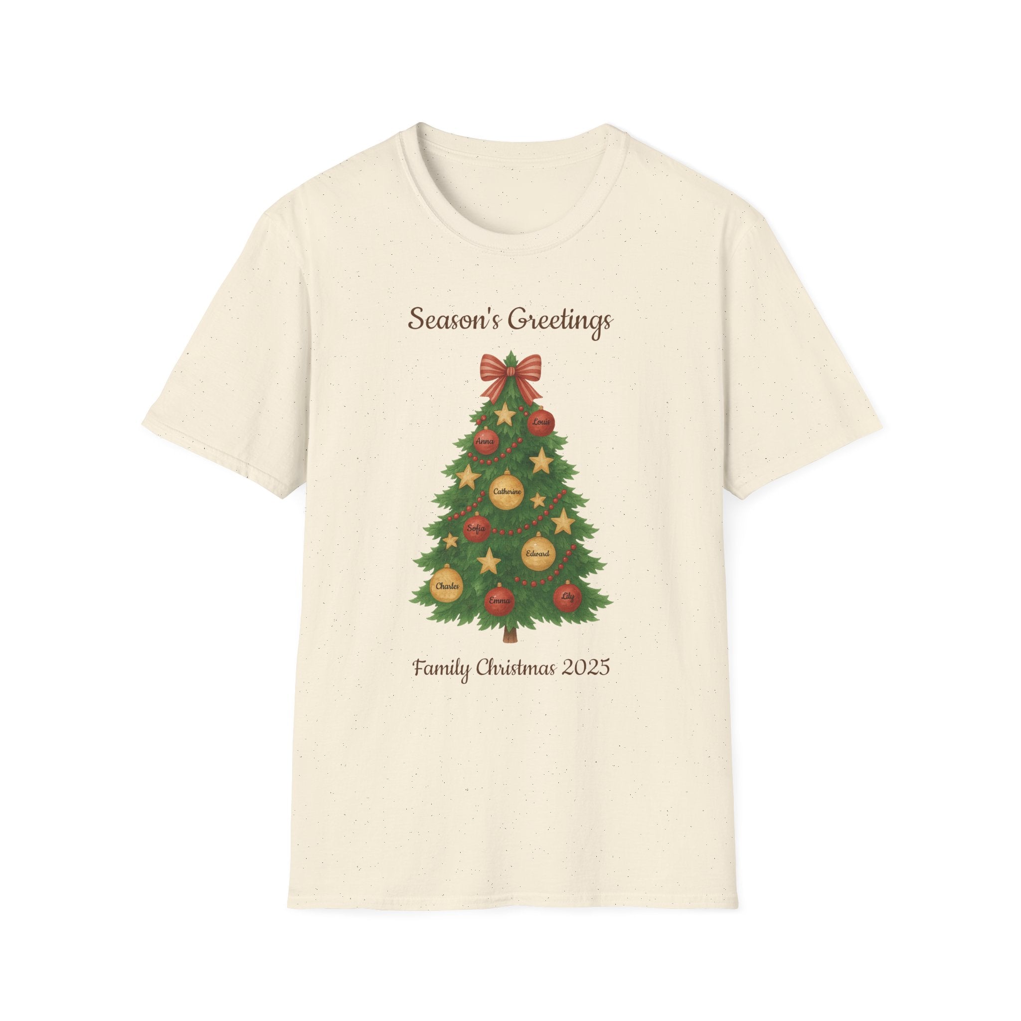 Unisex Softstyle T-Shirt christmas tree