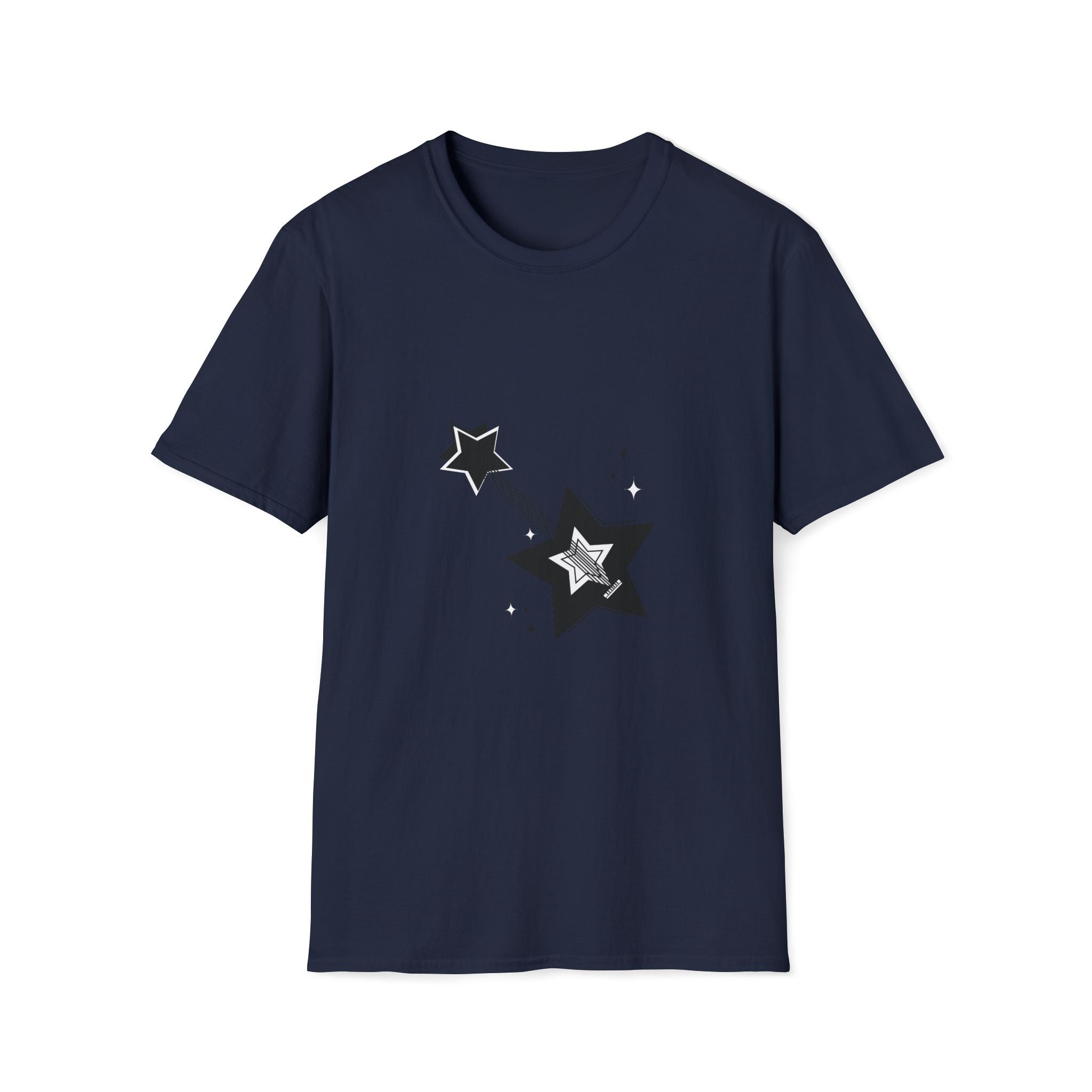 Playera T-Shirt unisex Guitarra de de estrella