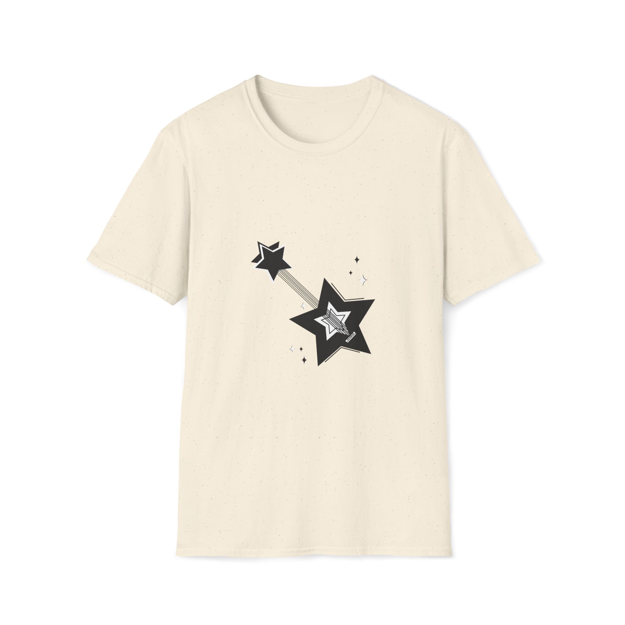 Playera T-Shirt unisex Guitarra de de estrella