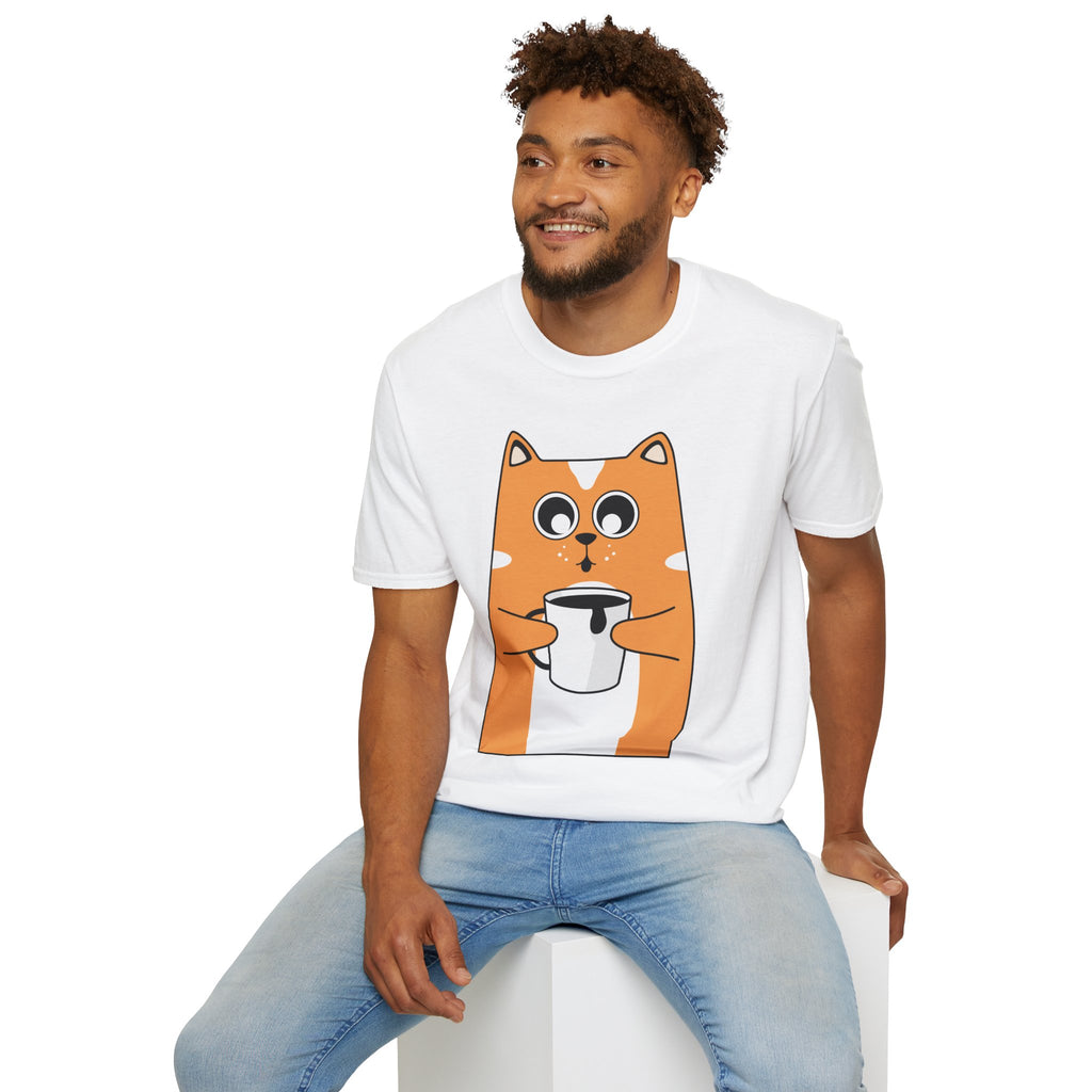 Unisex Softstyle T-Shirt cute cat