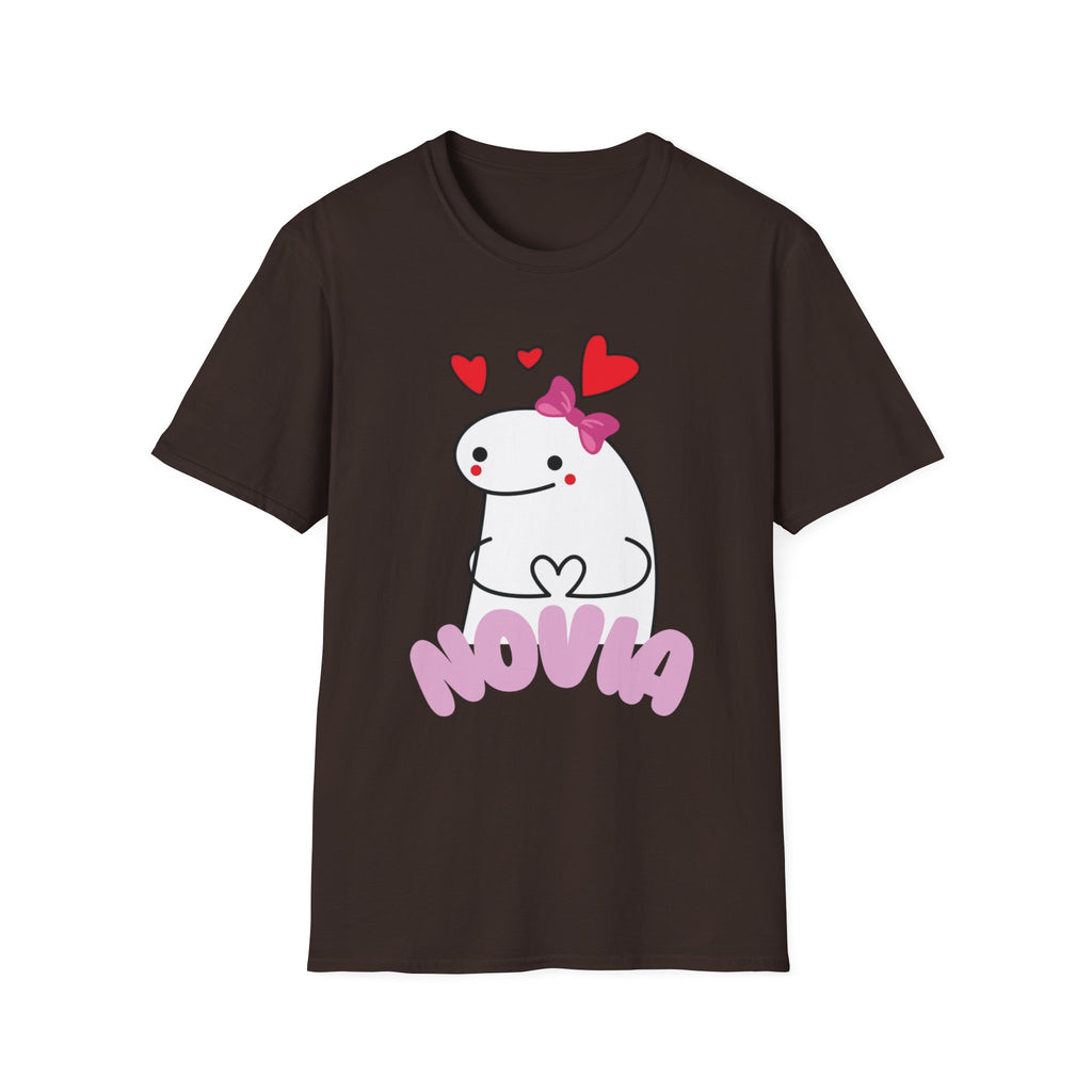 Playera para mujer novia meme vectorial