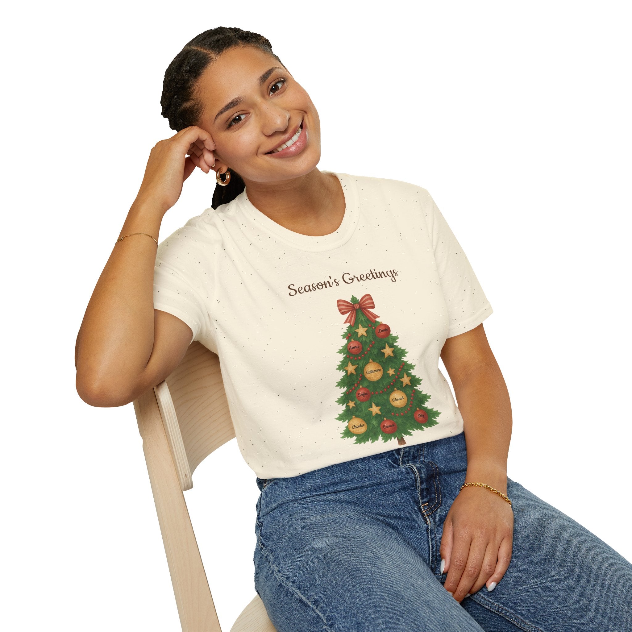 Unisex Softstyle T-Shirt christmas tree