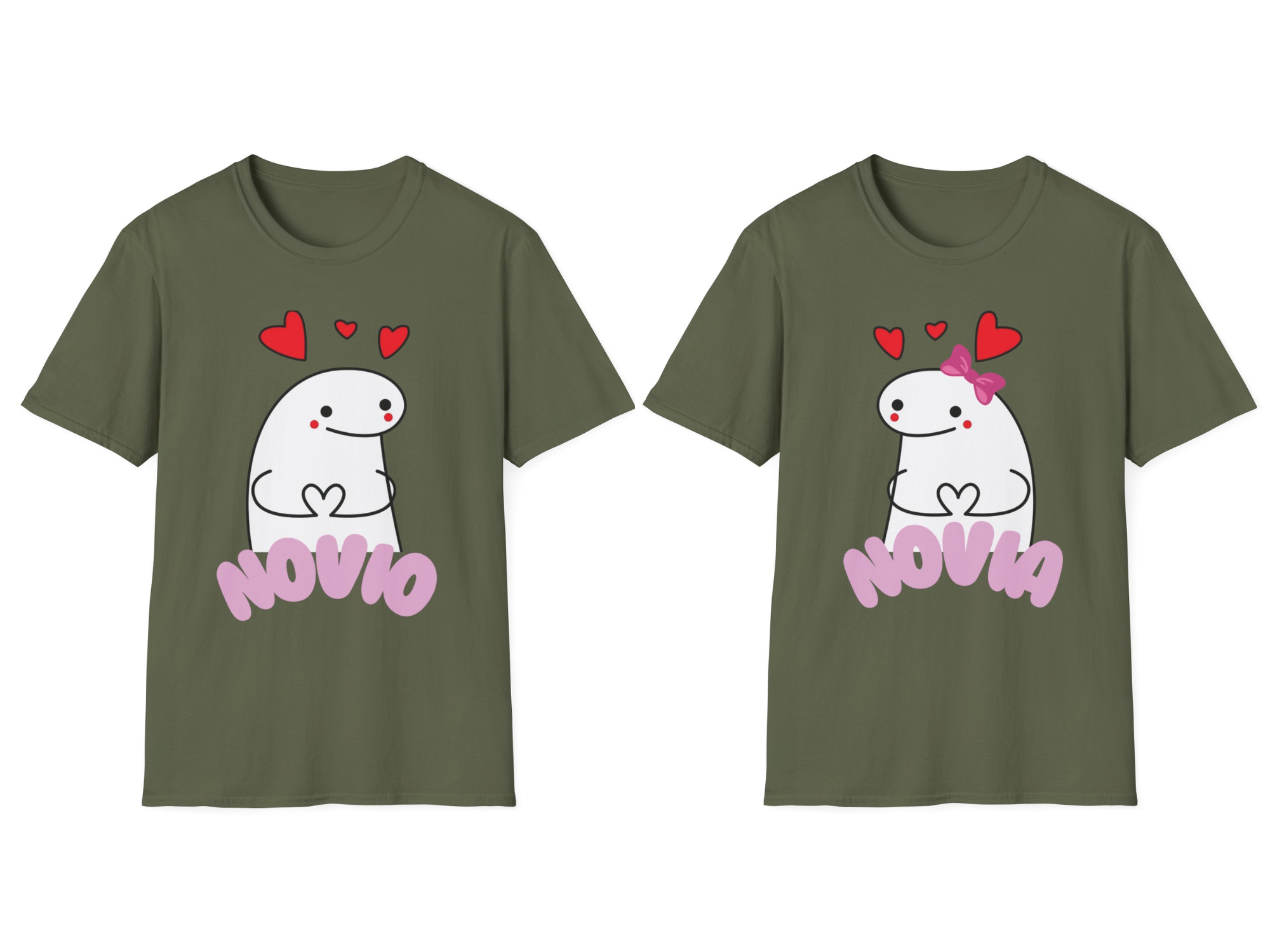Paquete de playeras para novios de meme vectorial