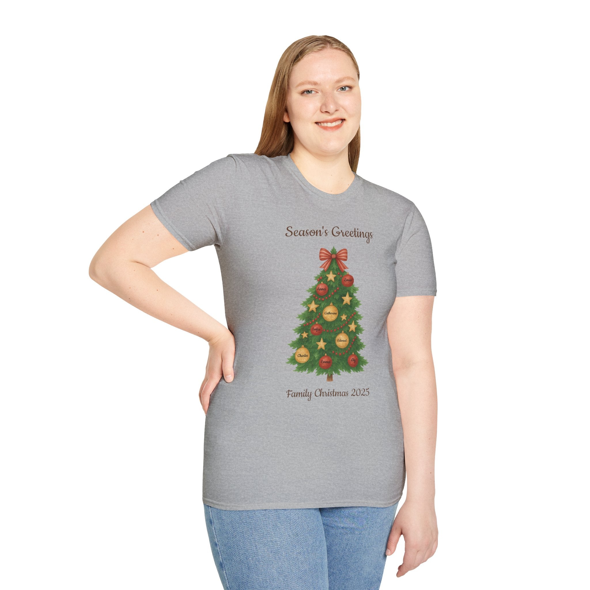 Unisex Softstyle T-Shirt christmas tree