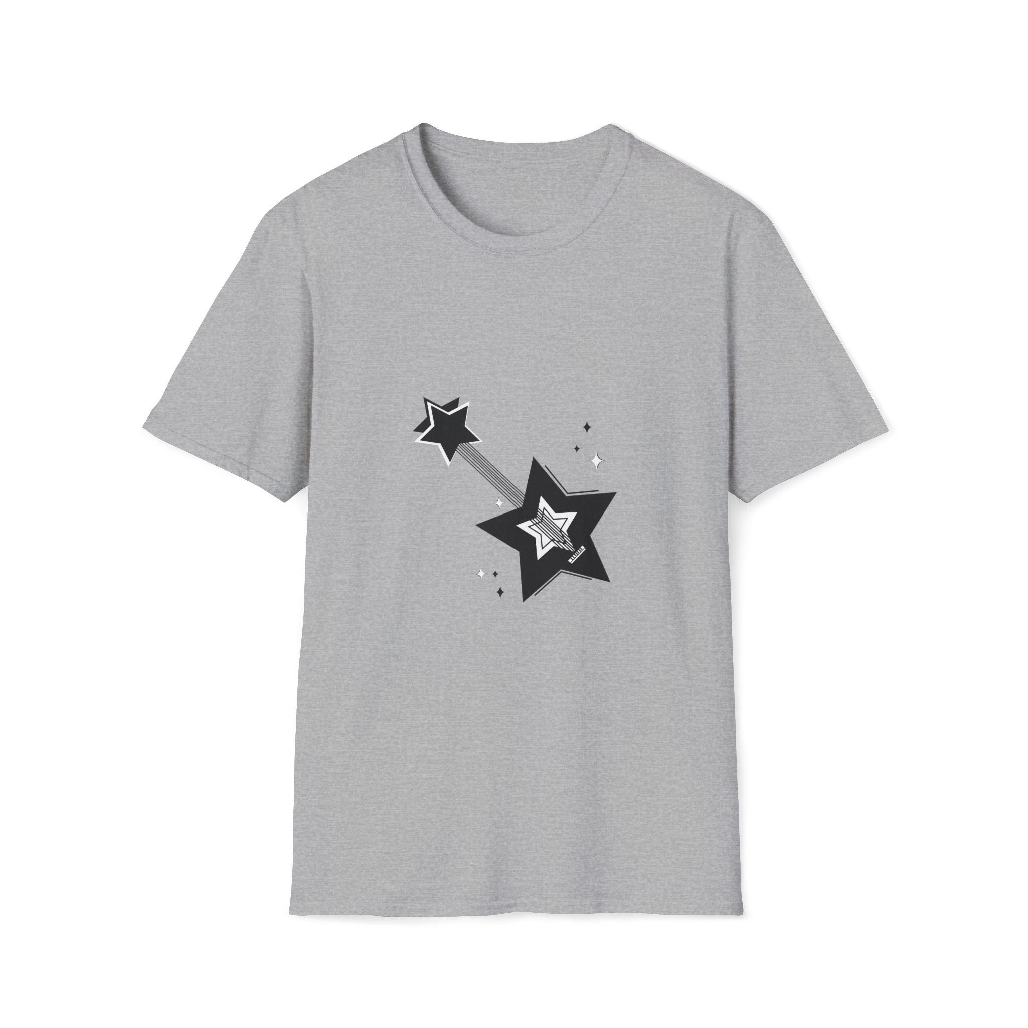 Playera T-Shirt unisex Guitarra de de estrella
