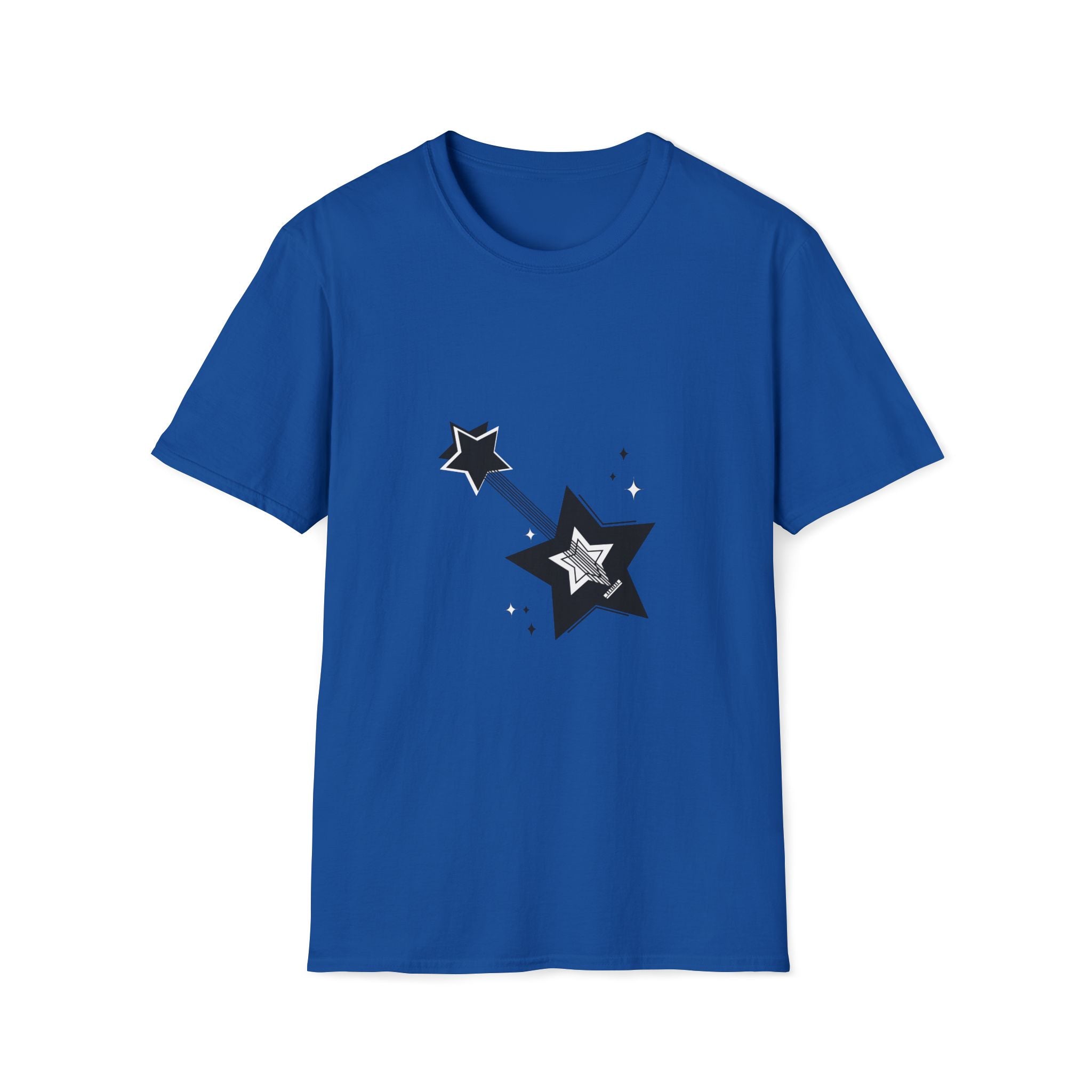Playera T-Shirt unisex Guitarra de de estrella