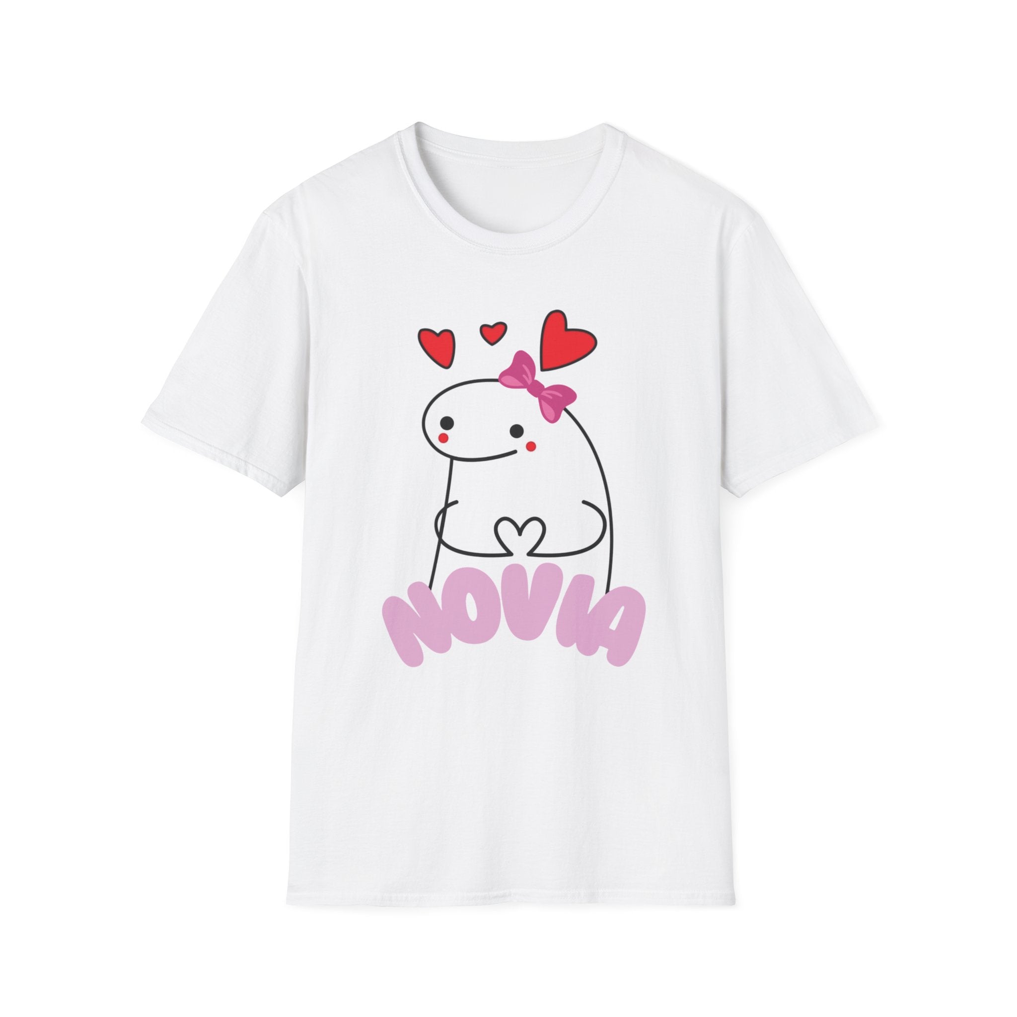 Playera para mujer novia meme vectorial