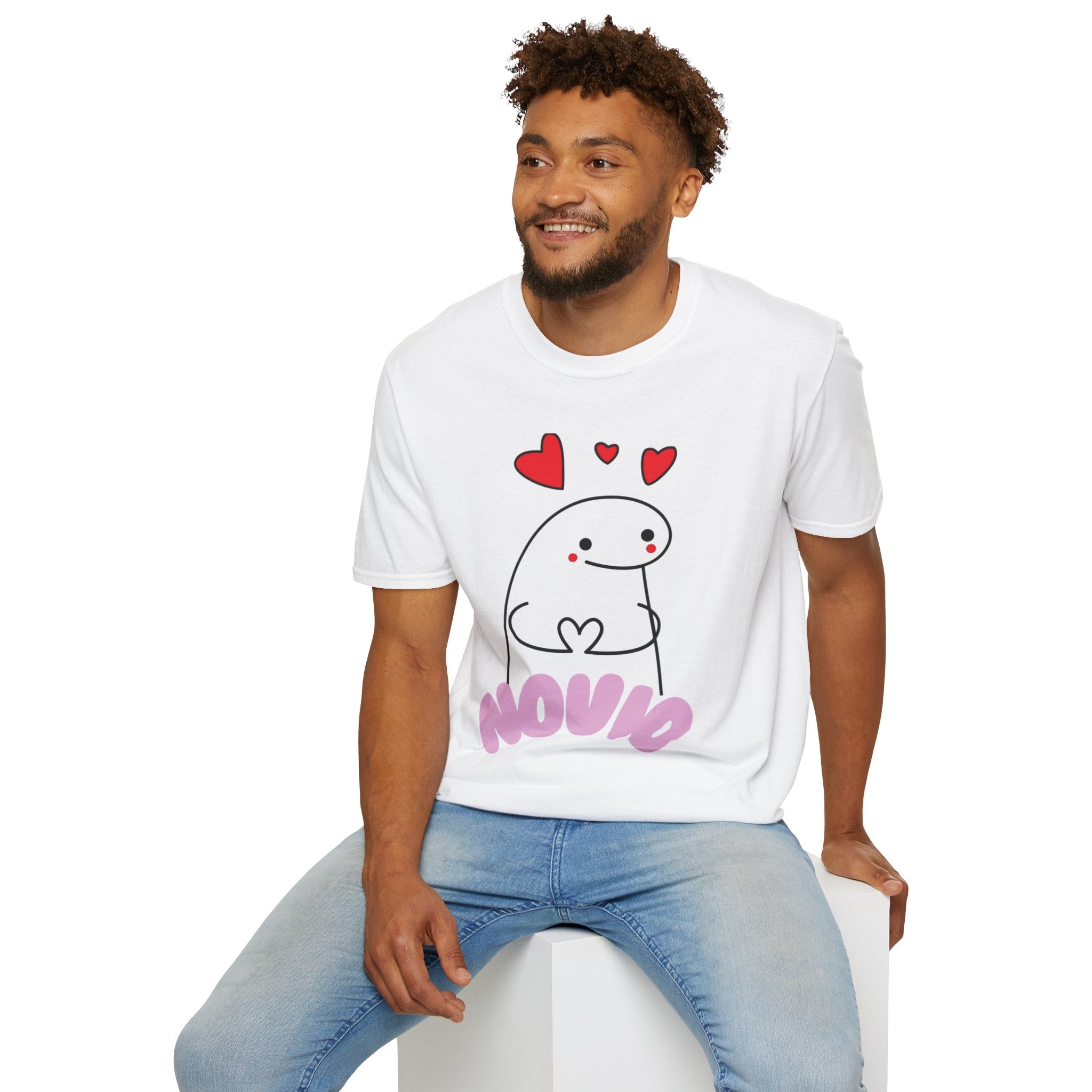 Playera T-Shirt para Hombre Novio Meme vectorial