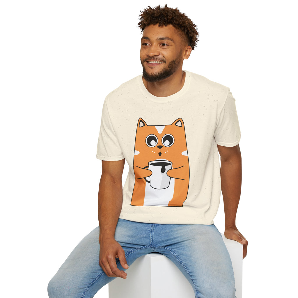 Unisex Softstyle T-Shirt cute cat