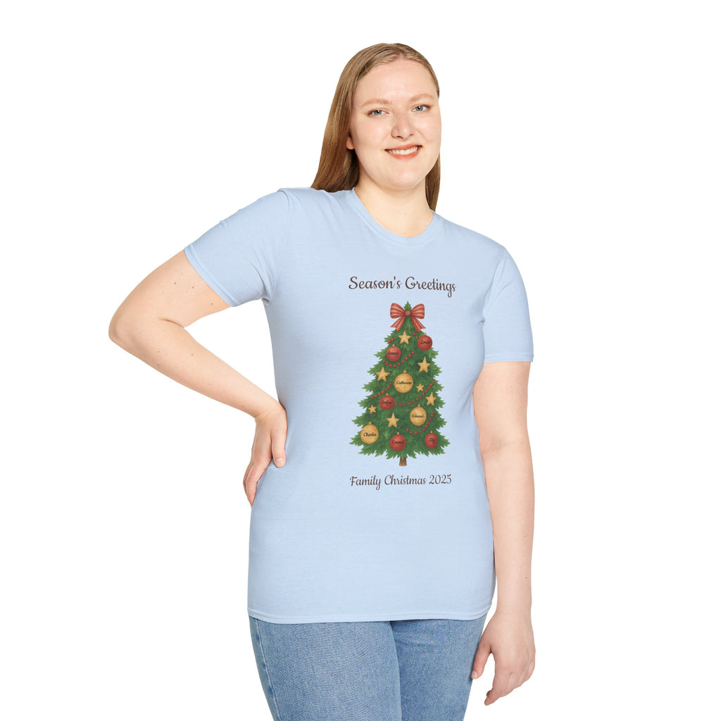 Unisex Softstyle T-Shirt christmas tree