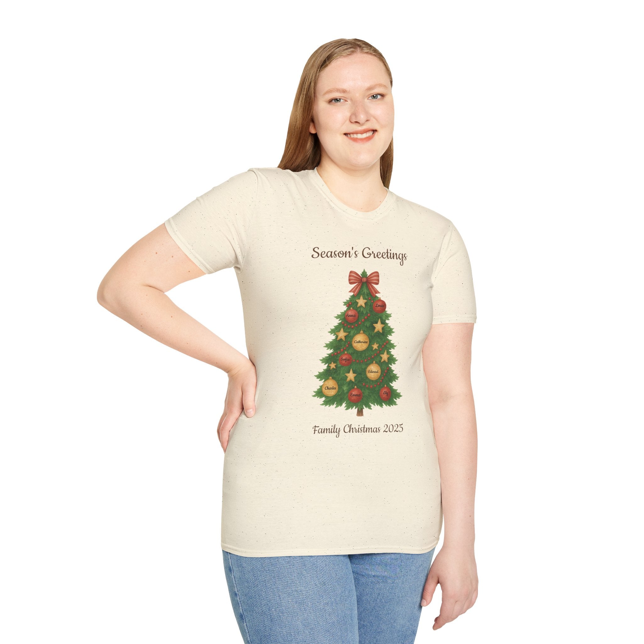Unisex Softstyle T-Shirt christmas tree