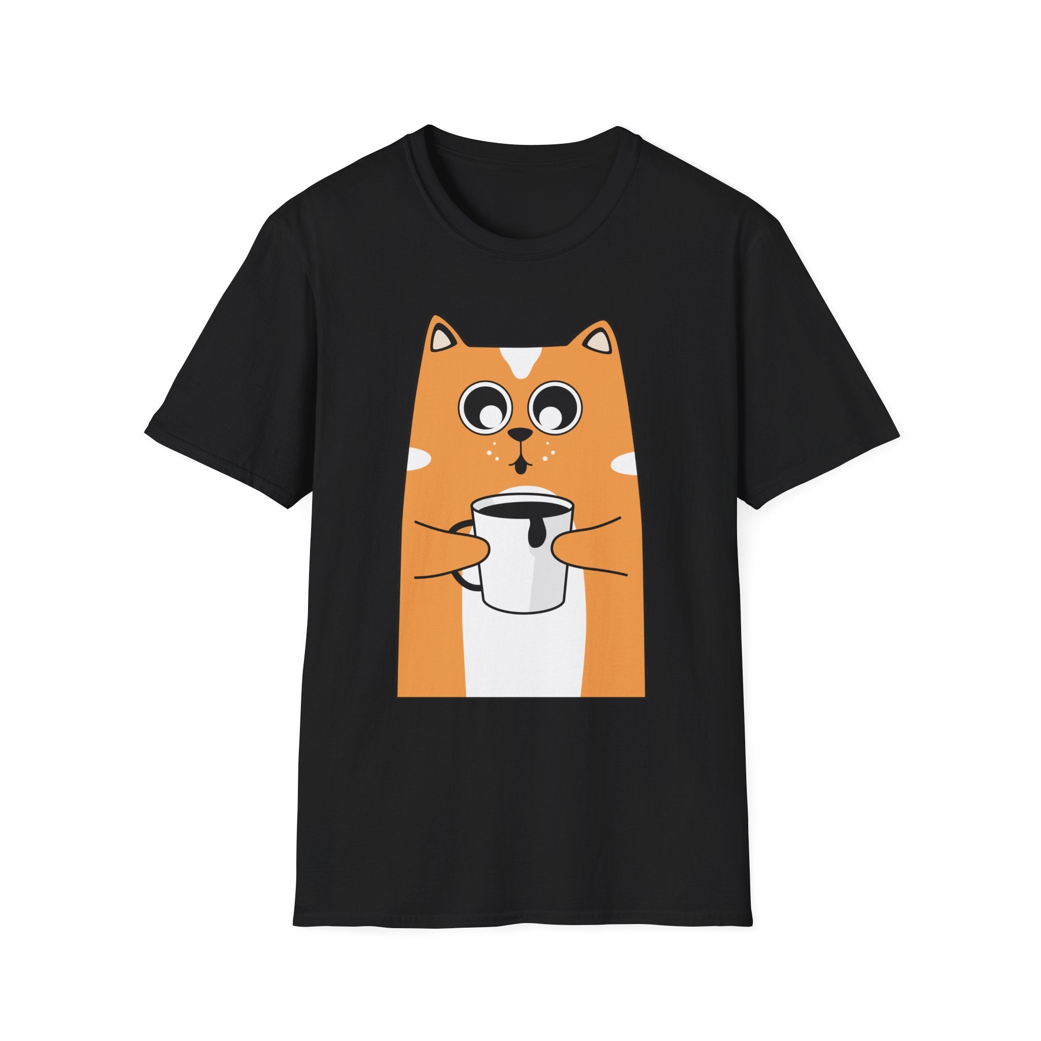 Unisex Softstyle T-Shirt cute cat