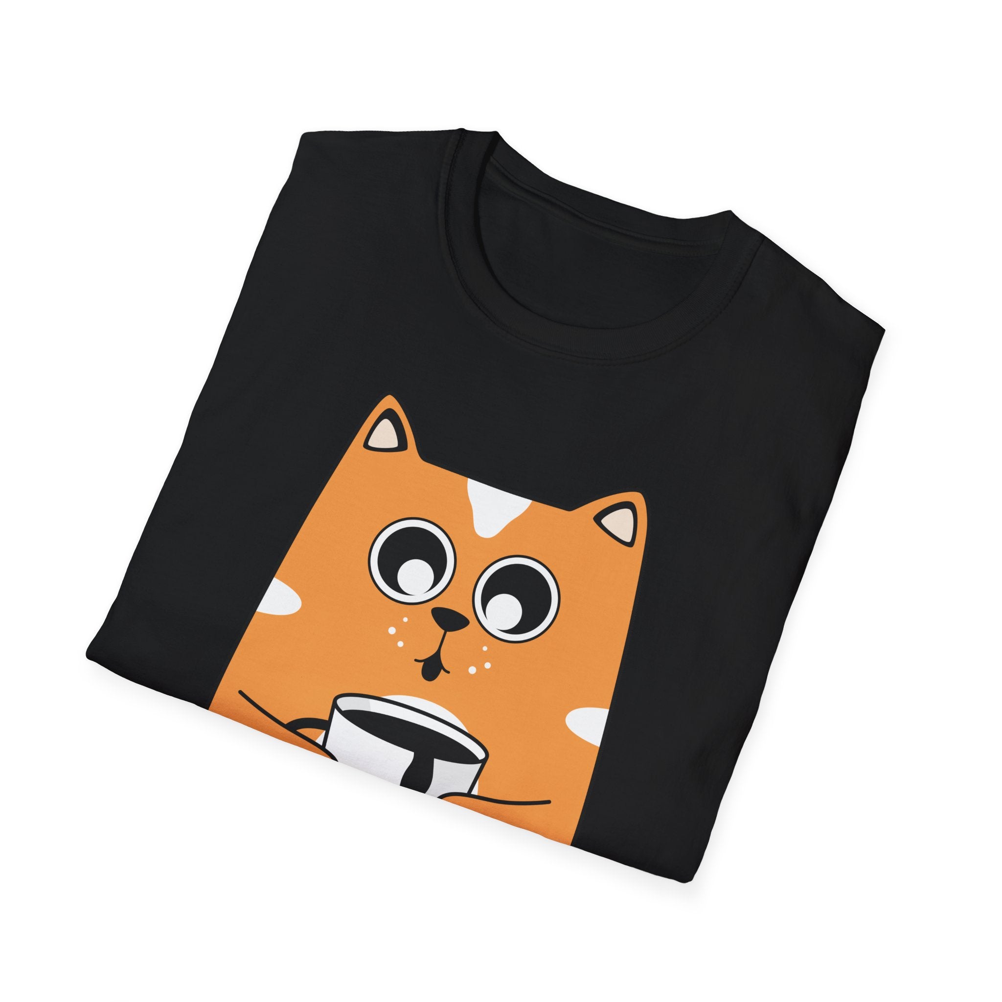 Unisex Softstyle T-Shirt cute cat