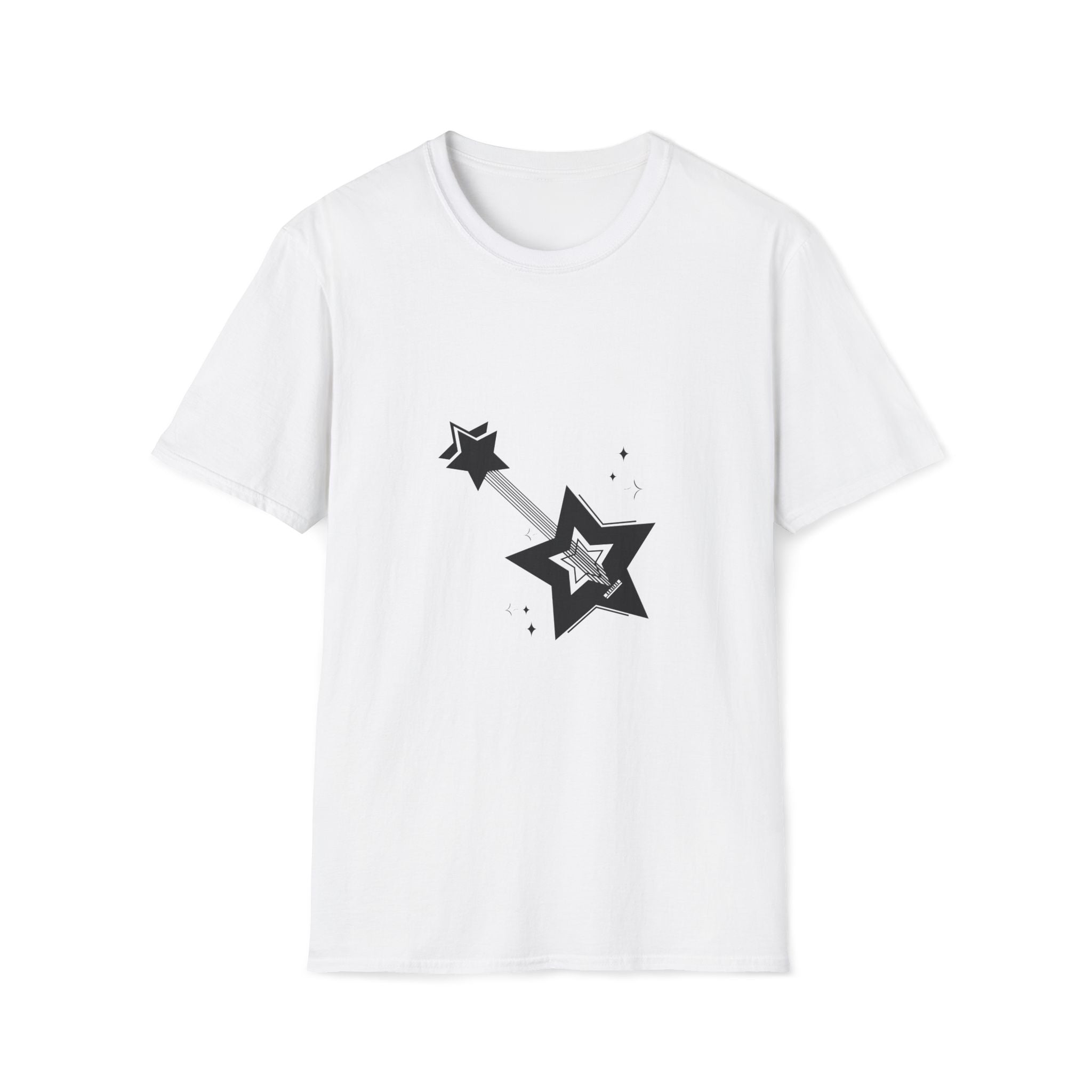 Playera T-Shirt unisex Guitarra de de estrella