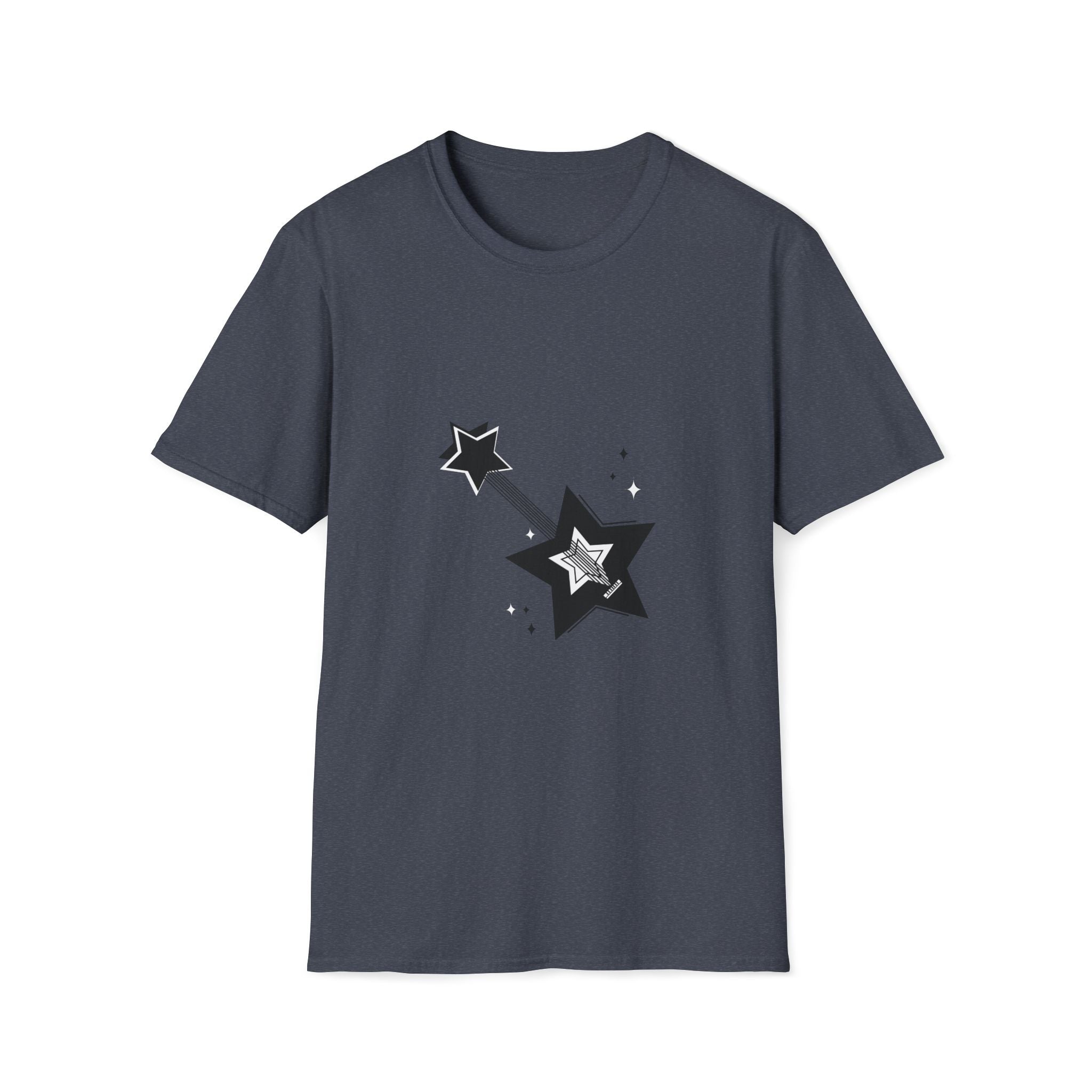 Playera T-Shirt unisex Guitarra de de estrella