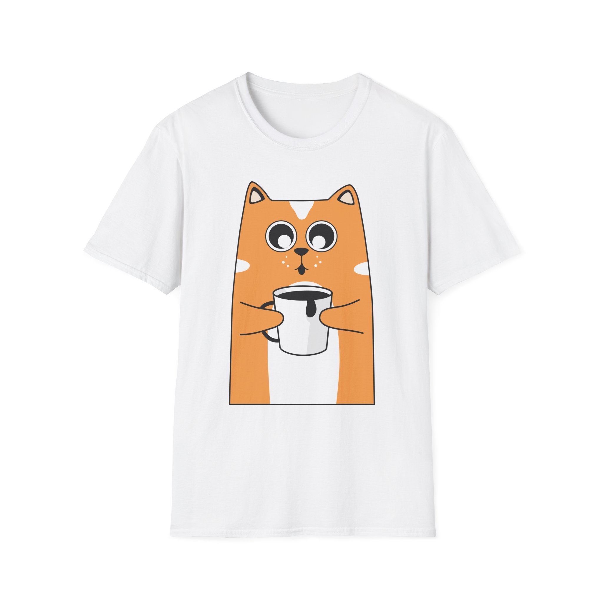 Unisex Softstyle T-Shirt cute cat