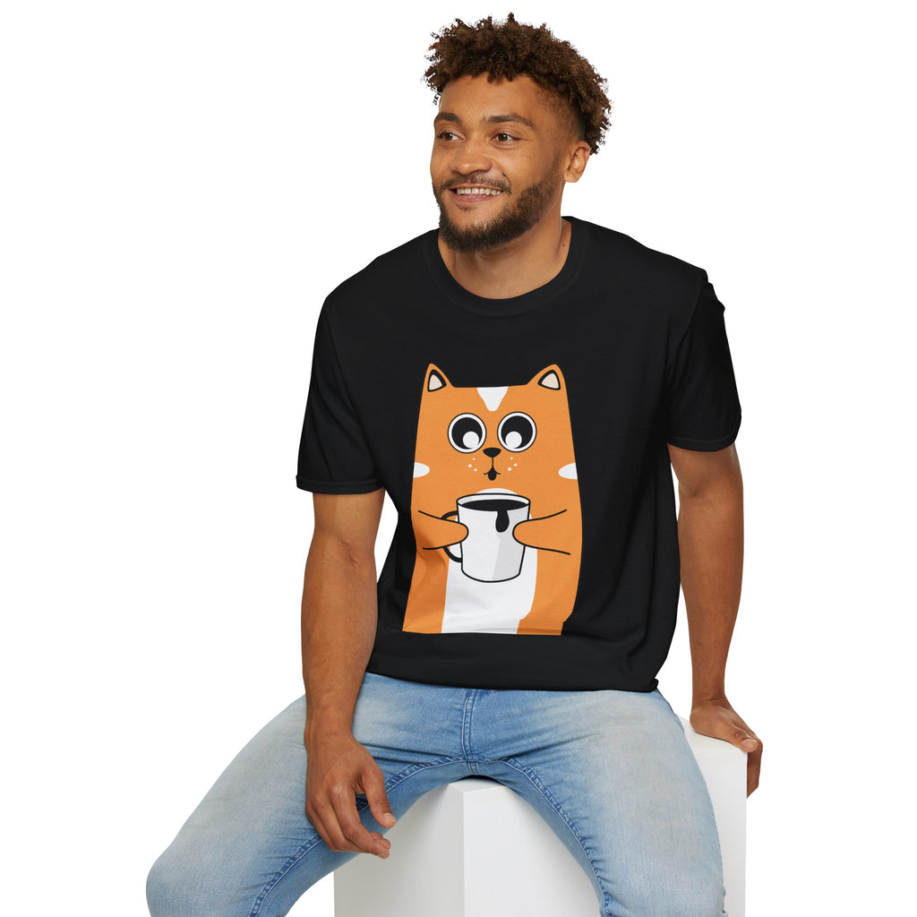Unisex Softstyle T-Shirt cute cat